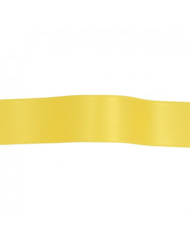 Ruban satin, 11mm, jaune