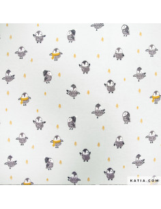 French Terry, pingouins