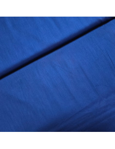 Voile de coton, bleu roi
