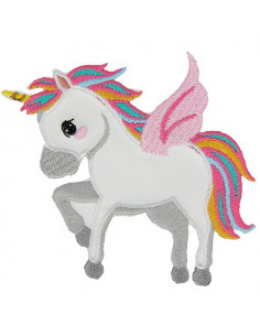 Ecusson thermocollant, licorne