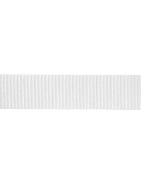 Ruban gros-grain, 39mm, blanc