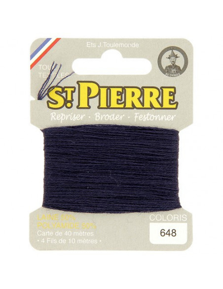 Laine à repriser, St Pierre