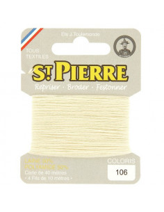 Laine à repriser, St Pierre