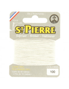 Laine à repriser, St Pierre 2