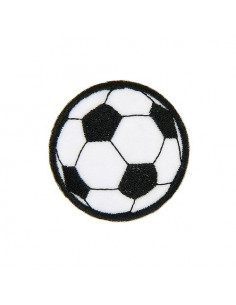 Ecusson thermocollant, ballon de foot