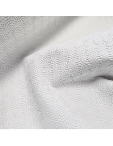 Tissu, Bulgomme Protecteur, Ivoire, Laize 140 cm, PVC & Polyester