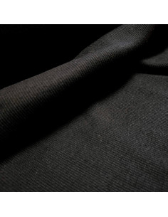 Bord cote tubulaire, noir 2