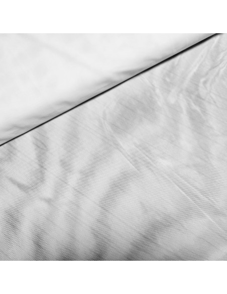 Tissu, Maille Fine Stretch Tulle Élastique, Blanc Pur, Laize 145 cm, Polyamide Spandex 116g/ml