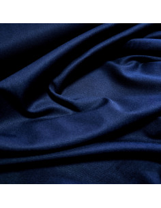 Viscose unie stretch, bleu marine 2