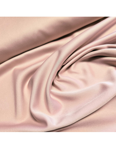 Tissu, Microfibre Royal Micro Satin, Rose Poudré, Laize 150 cm, 100% Polyester