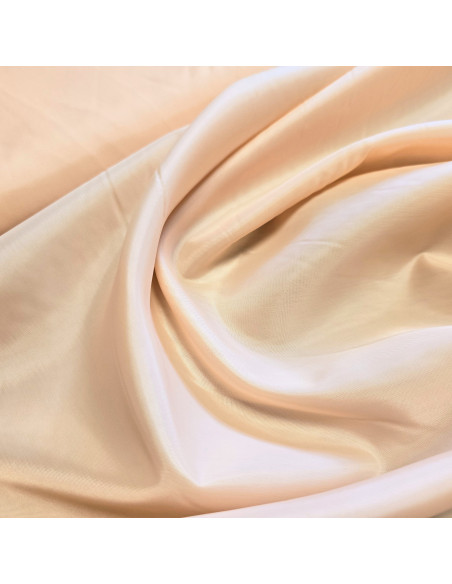 Tissu, Doublure Toscane, Beige Nude, Laize 150 cm, 100% Polyester