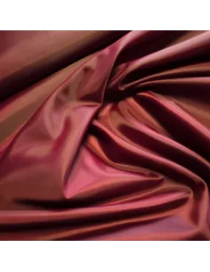 Tissu, Doublure Toscane, Rouge Bordeaux, Laize 150 cm, 100% Polyester 2