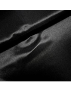 Doublure satin, noir