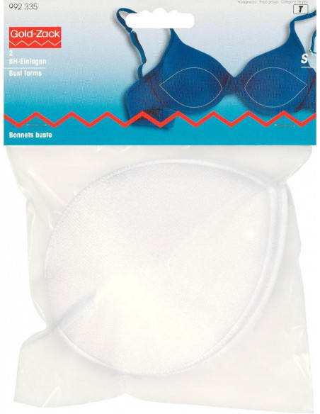 Bonnets buste, S, blanc