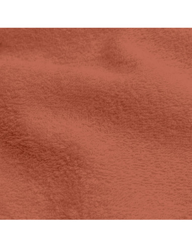 Tissu, Éponge de Coton Premium Uni, Marsala, Laize 150 cm, 100% Coton 400g/m²