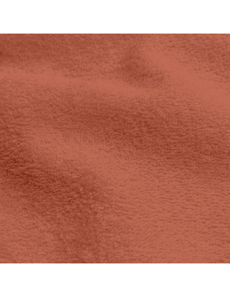Tissu, Éponge de Coton Premium Uni, Marsala, Laize 150 cm, 100% Coton 400g/m²
