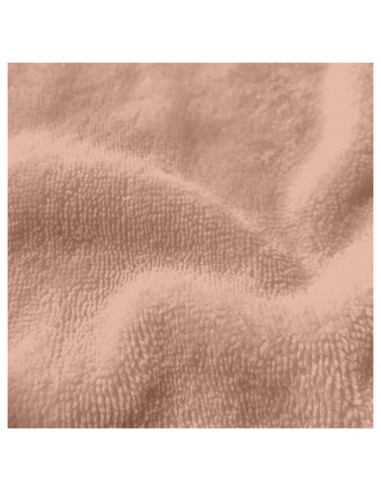 Tissu, Éponge de Bambou Doudou Double Face, Nude, Laize 150 cm, 40% Bambou 40% Polyester 20% Coton 305g/m²