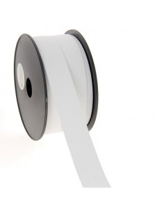 Élastique maille, 30mm, blanc