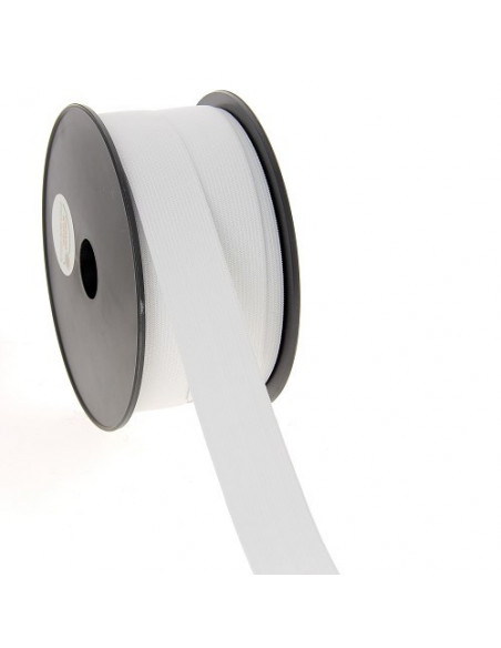 Élastique maille, 30mm, blanc