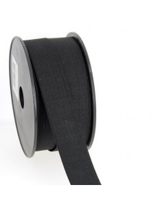 Élastique maille, 30mm, noir