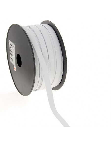 Élastique maille, 10mm, blanc