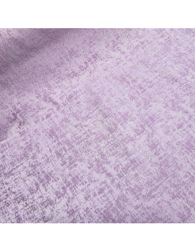 Tissu, Jacquard Lurex Kea, Mauve, Laize 140 cm, 100% Polyester 200g/m²