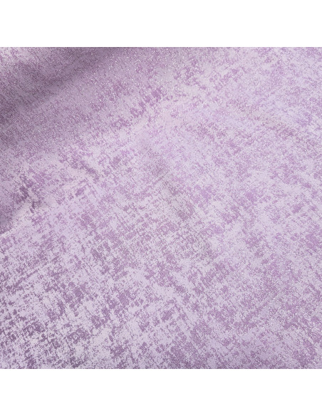 Tissu, Jacquard Lurex Kea, Mauve, Laize 140 cm, 100% Polyester 200g/m²
