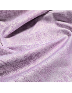 Tissu, Jacquard Lurex Kea, Mauve, Laize 140 cm, 100% Polyester 200g/m² 2