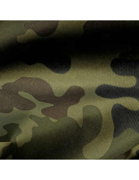 Toile à sac, envers PVC, camouflage