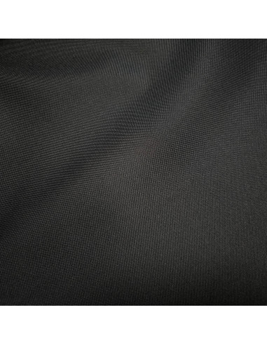 Tissu, Toile à Sac, Envers PVC, Noir, Laize 150 cm, Polyester Imperméable 360g/m²