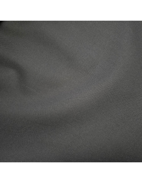 Tissu, Toile à Sac, Gris Anthracite, Laize 150 cm, Polyester Enduit PVC
