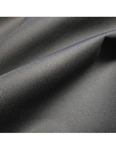 Tissu, Toile à Sac, Gris Anthracite, Laize 150 cm, Polyester Enduit PVC