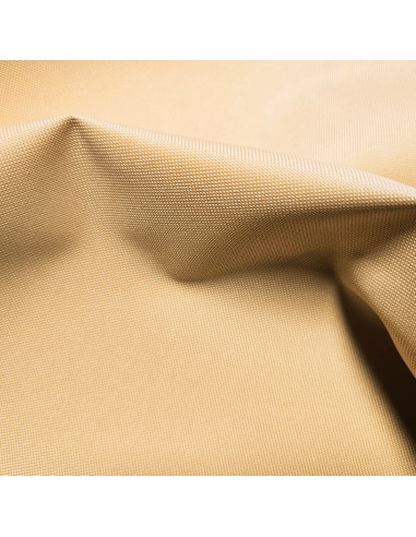 Tissu, Toile à Sac Enduite, Beige Sable, Laize 150 cm, Polyester Enduit PVC