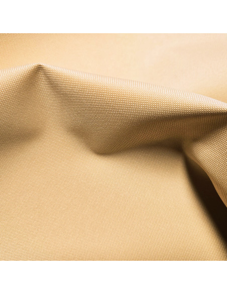 Tissu, Toile à Sac Enduite, Beige Sable, Laize 150 cm, Polyester Enduit PVC