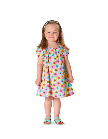 Patron N°9438 Burda kids : Robe et t-shirt