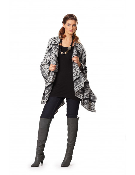 Patron N°7313 Burda : Cape