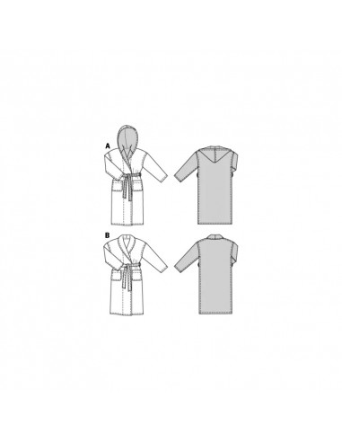 Patron N°2662 Burda kids : Peignoir