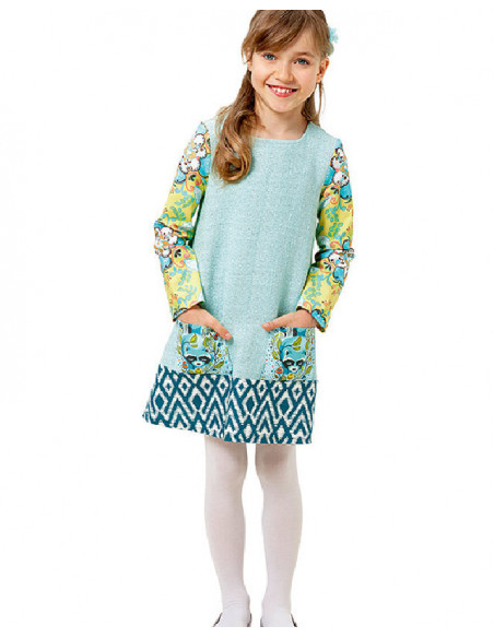 Patron Burda Kids 9380 Robe