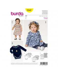 Patron Burda Kids 9347 Ensemble