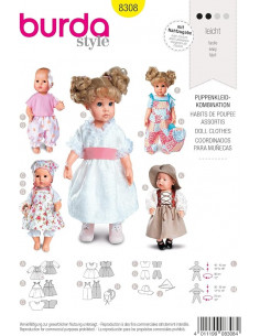 Patron Burda Creative 8308 Coordonnés