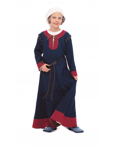 Patron Burda Carnaval 9473 - Déguisement Historique Robe médiévale enfant