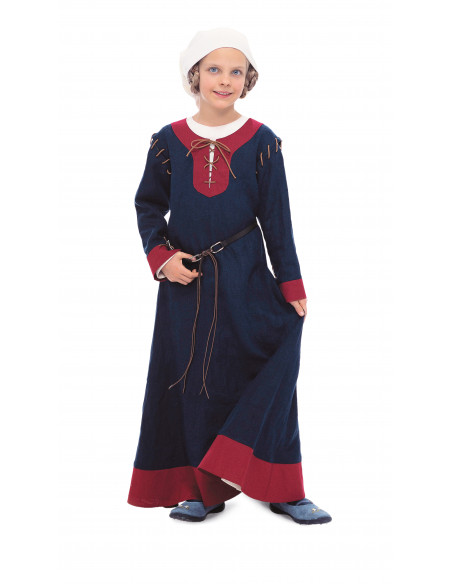 Patron Burda Carnaval 9473 - Déguisement Historique Robe médiévale enfant