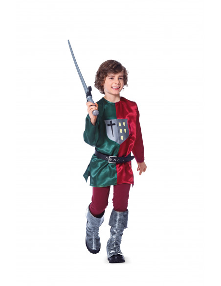 Patron Burda Carnaval 9446 - Déguisement Historique de Chevalier enfant