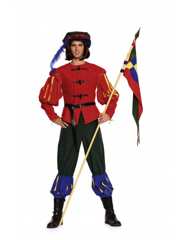 Patron Burda Carnaval 7467 - Déguisement Historique Lansquenet Homme