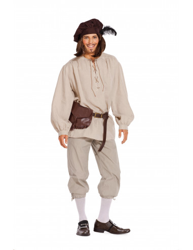Patron Burda Carnaval 7332 - Déguisement Historique Chemise de pirate Homme