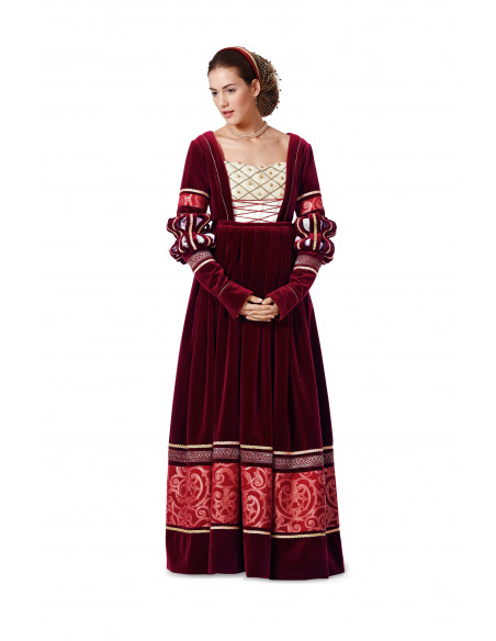 Patron Burda Carnaval 7171 - Déguisement Historique Robe Renaissance Femme