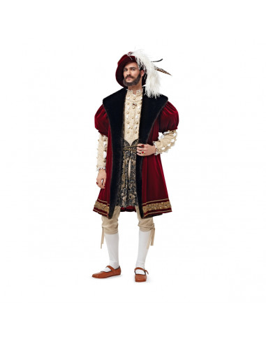 Patron Burda Carnaval 6887 - Déguisement Historique Renaissance anglaise Homme