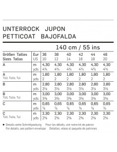 Patron Burda Carnaval 6739 - Déguisement Historique Jupon Femme 2
