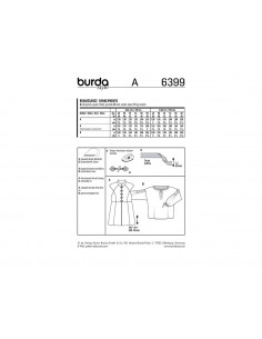 Patron Burda Carnaval 6399 - Déguisement Historique Renaissance - Homme 2