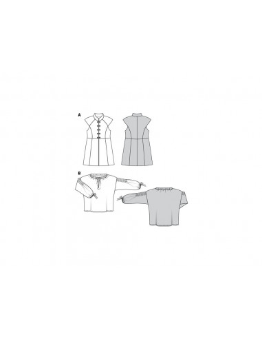 Patron Burda Carnaval 6399 - Déguisement Historique Renaissance - Homme